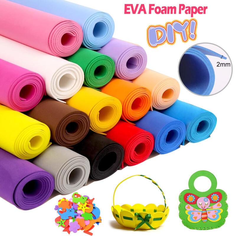Cosplay Props Eva Foam - Renkli EVA Köpük Levhalar 2mm Kalın