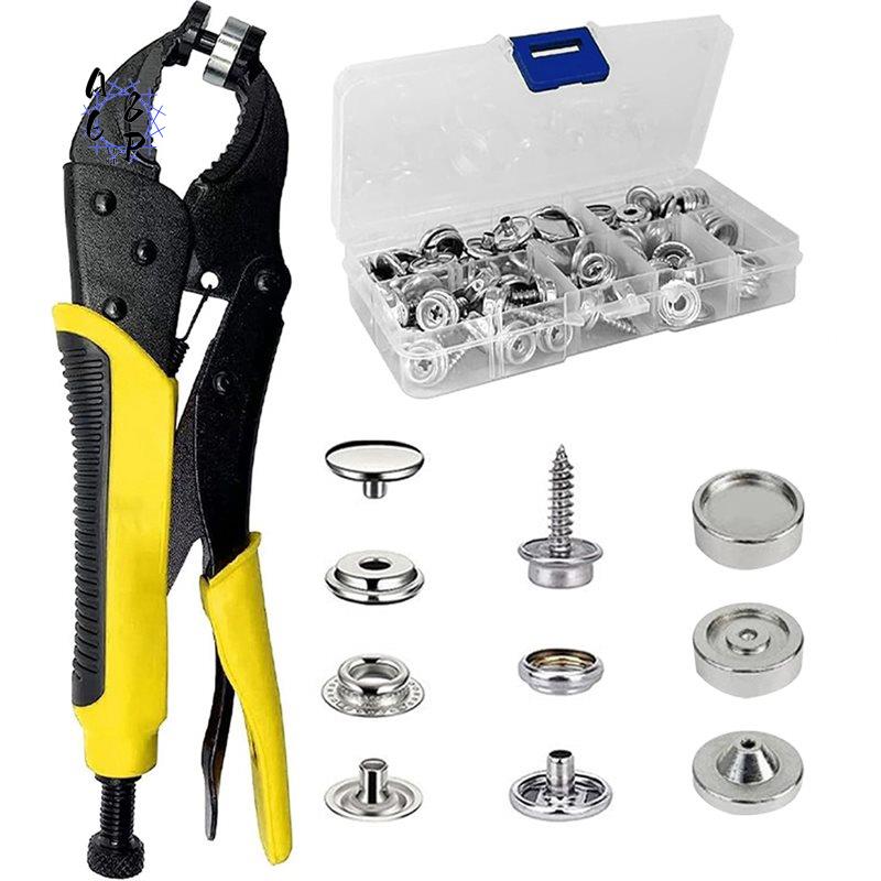 Snap Plier Setter - A68P-Ağır Hizmet Tipi Çıtçıt Takım Seti,