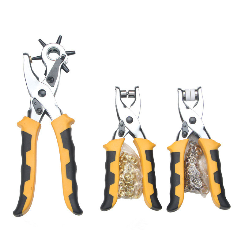 Snap Plier Setter - Deri İşleme Alet Seti 3'ü 1