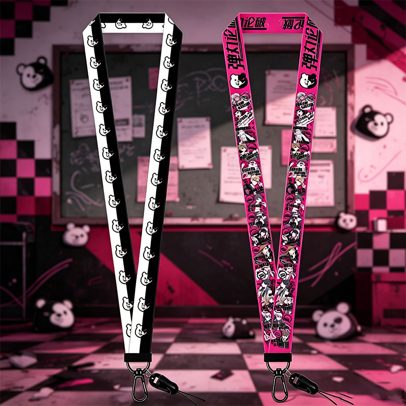 Cosplay Prop Works - Danganronpa Sıcak Anime Siyah Beyaz Ayı