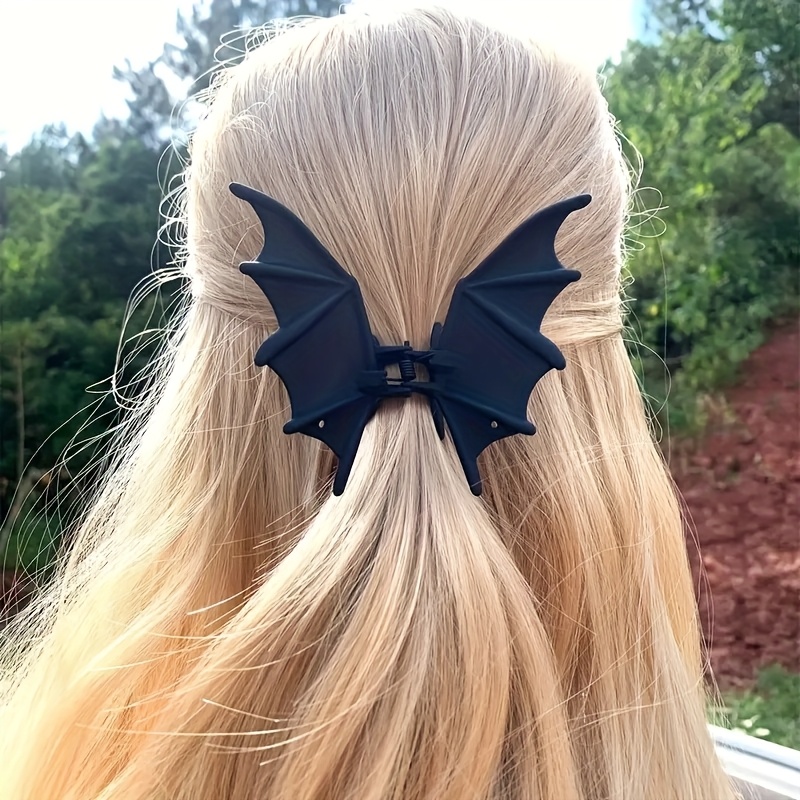 Cosplay Bat Prop - Gotik Yarasa Saç Tokası Cadılar Bayramı