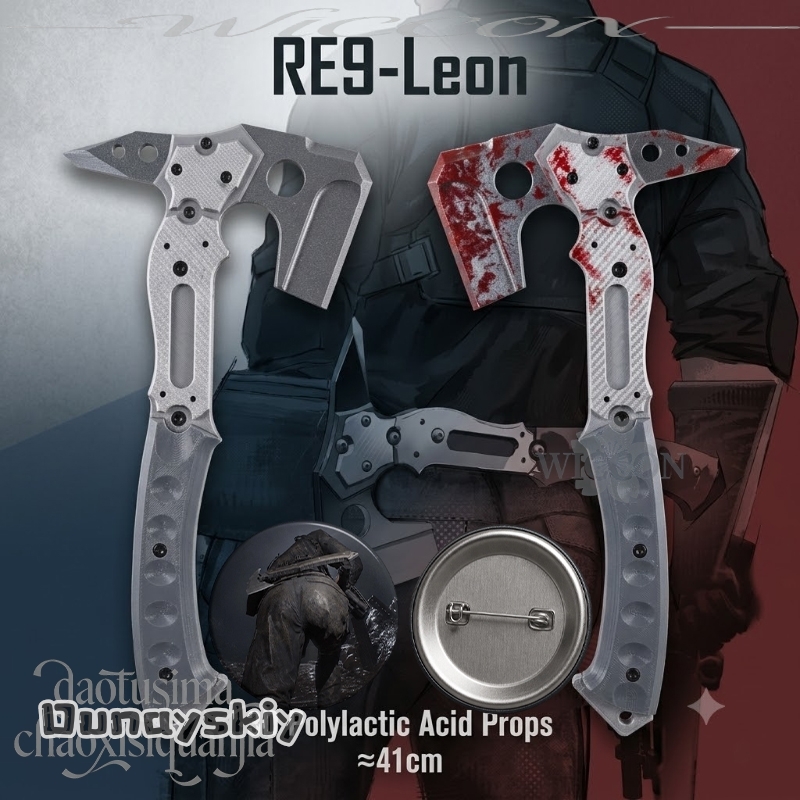 Leonn Yüksek Kaliteli Sahte Ta - Cosplay Prop Axe incelemesi ve fiyatı