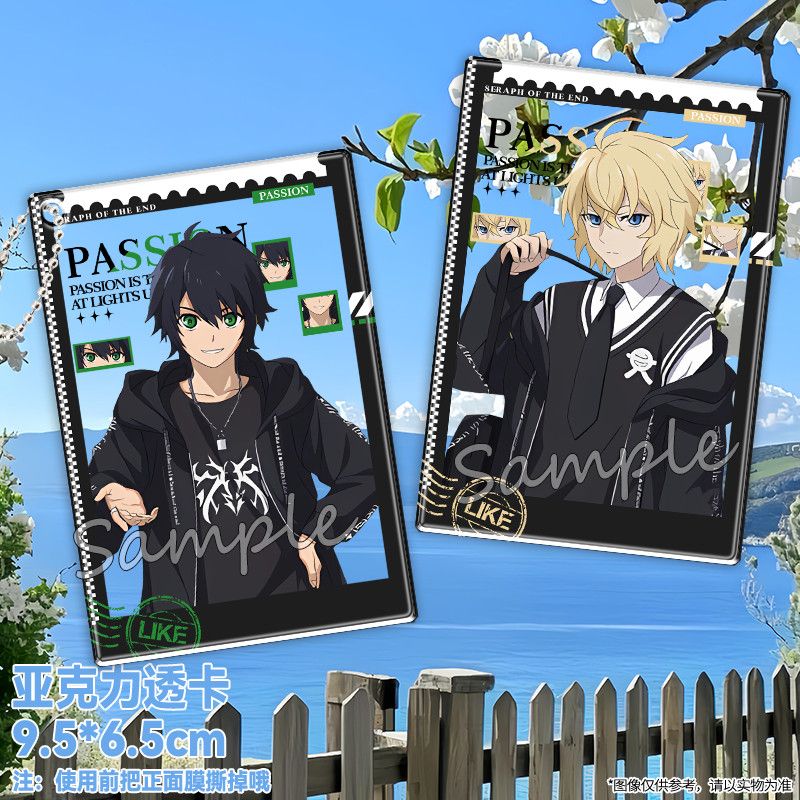 Anime Seraph son Hyakuya Mikae - Acrylic Cosplay Prop incelemesi ve fiyatı
