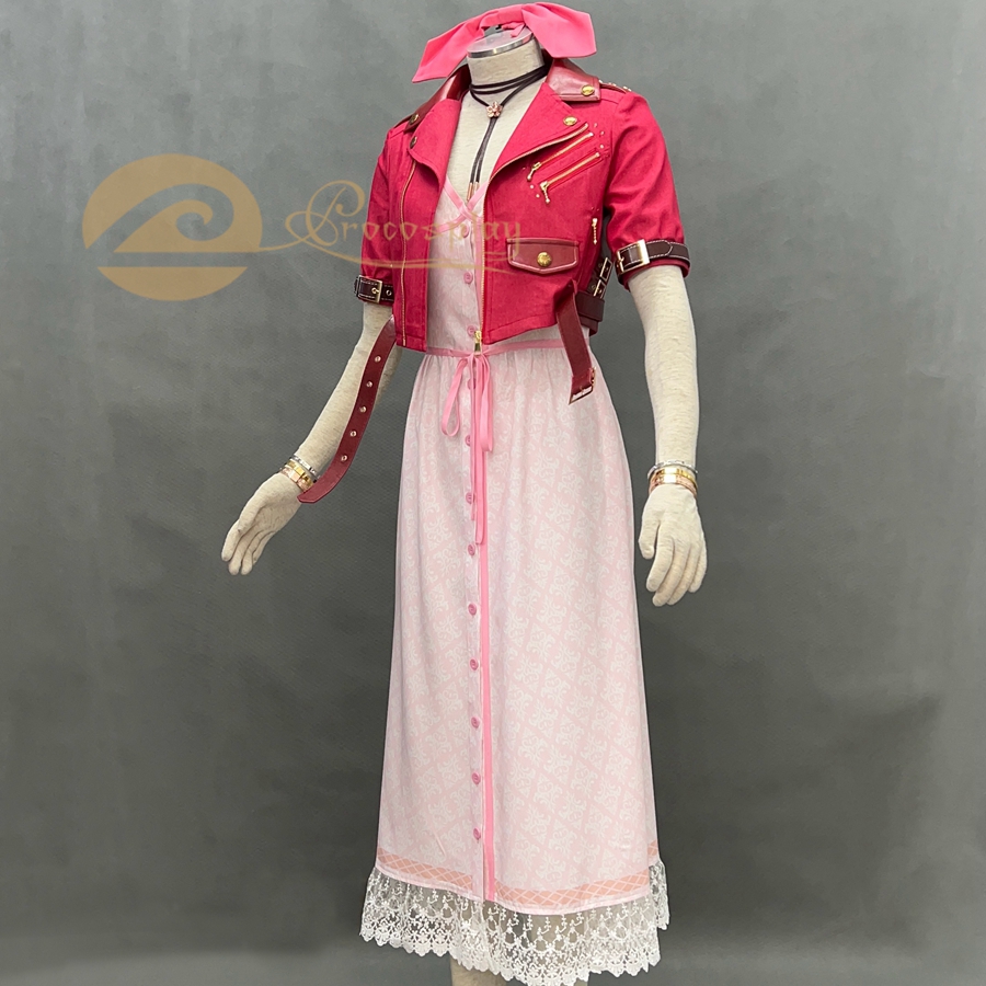 Oyun VII Aerith Cosplay sborou - Aerith Cosplay Prop incelemesi ve fiyatı