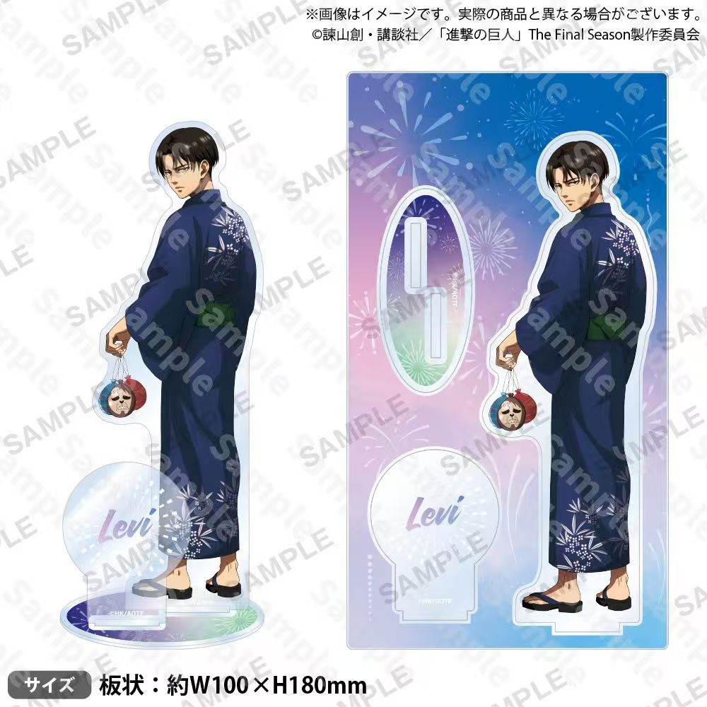 Saldırgan Devler Levi Figürü A - Acrylic Cosplay Prop incelemesi ve fiyatı
