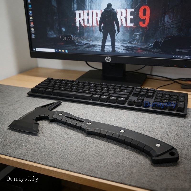 Re9 REQ Leon Cosplay Evil Requ - Cosplay Prop Axe incelemesi ve fiyatı
